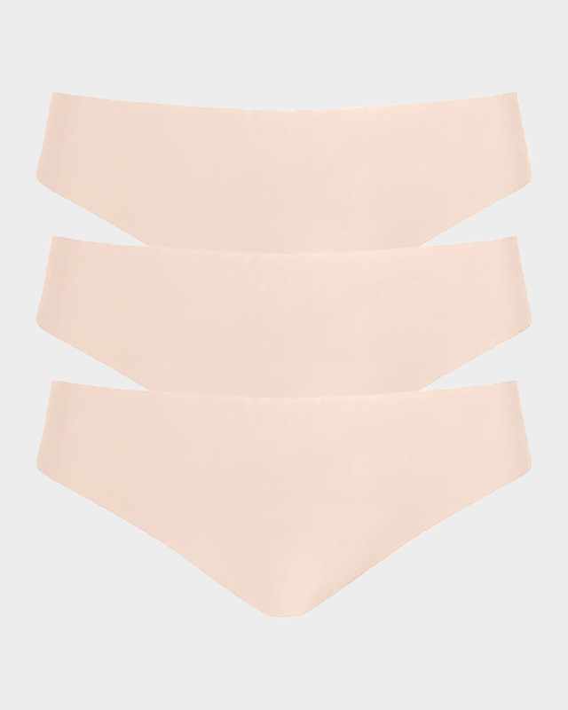 Butter Ultra-Soft Stretch Thongs, Pack of 3